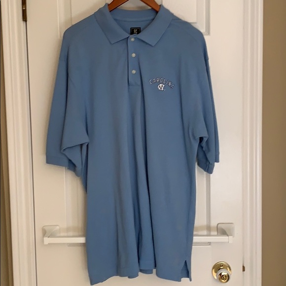 UNC Carolina blue Men’s Polo shirt L - Picture 1 of 3